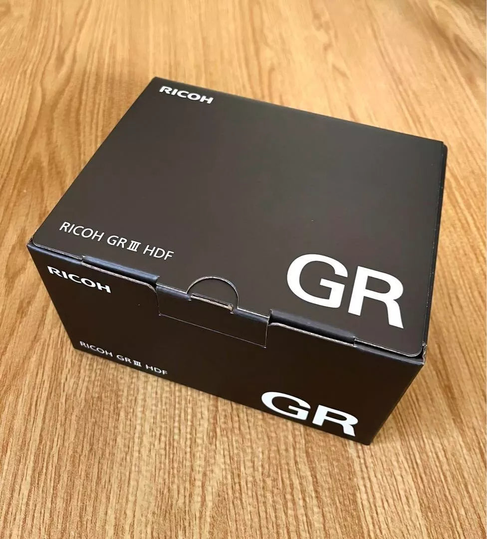 Ricoh GR III HDF f/2.8 Compact Digital Camera - Black Single Focus Lens