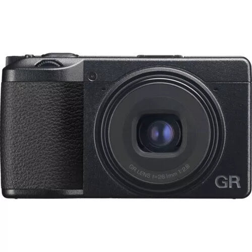 Ricoh GR III HDF f/2.8 Compact Digital Camera - Black Single Focus Lens