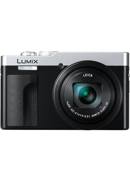 Panasonic Lumix ZS99 Digital Camera (Silver) w/with Sandisk 128GB SDXC