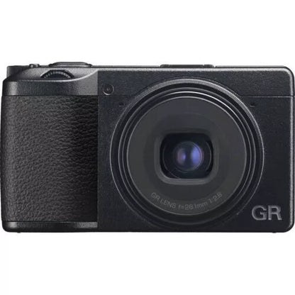 Ricoh GR III HDF f/2.8 Compact Digital Camera - Black Single Focus Lens