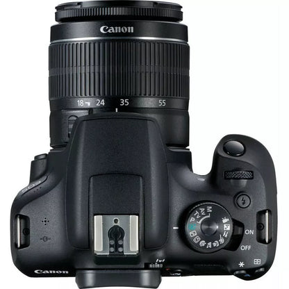Canon EOS 2000D / Rebel T7 24.1MP DSLR Camera with EF-S 18-55mm f/3.5-5.6 III Lens